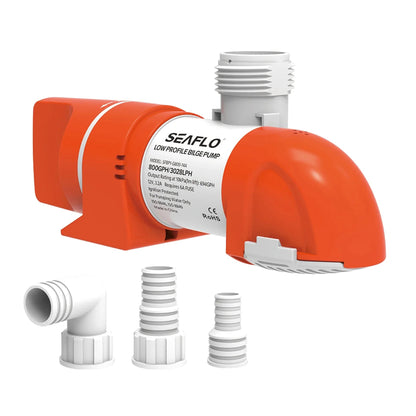 Seaflo  Low-Profile Automatic Bilge Pump 24V 800 G | 4Boats