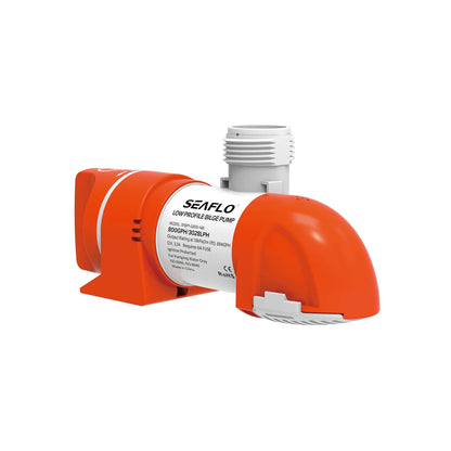 Seaflo  Low-Profile Automatic Bilge Pump 24V, 800 GPH | 4Boats