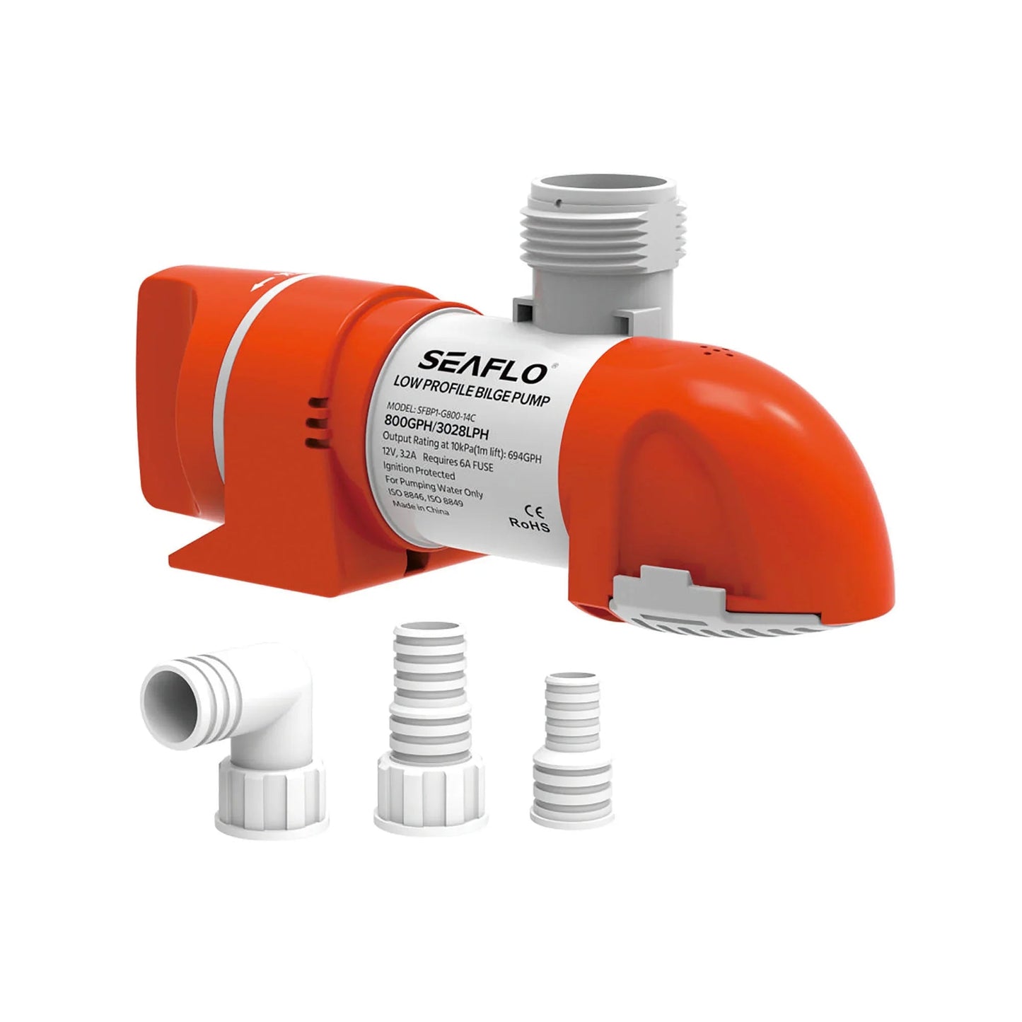 Seaflo Bilge 14C 24V 3,028 L/h Low Profile Bilge | 4Boats