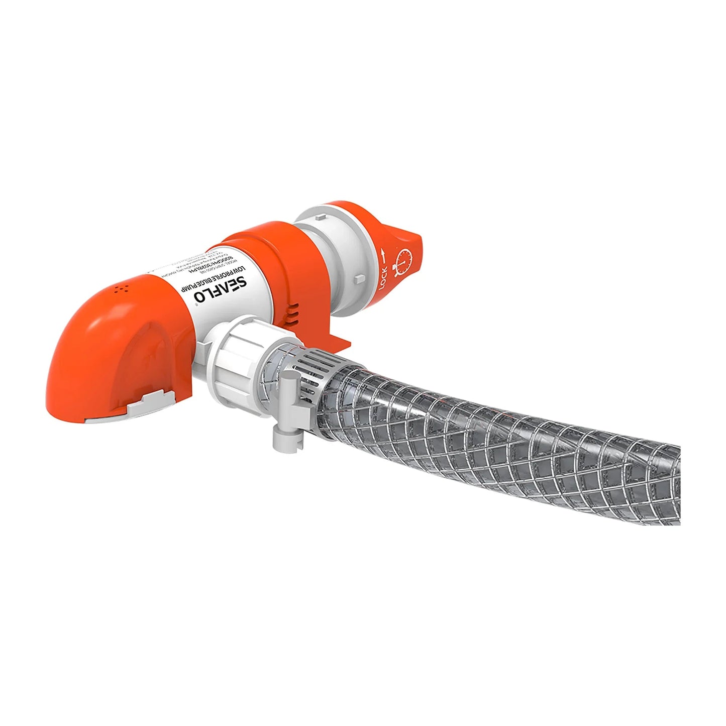 Seaflo  Low-Profile Automatic Bilge Pump 24V 1,100 GPH | 4Boats