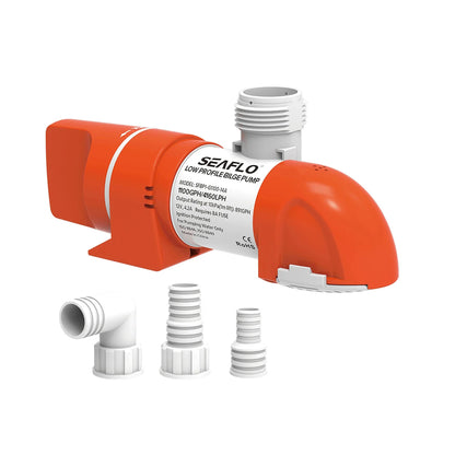 Seaflo Bilge 14C Low Profile Manual Bilge Pump 24V 1,100GP