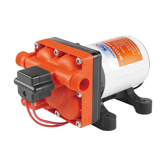 Seaflo Water 42 Series 12V Diaphragm Pump, 55 PSI | 4Boats