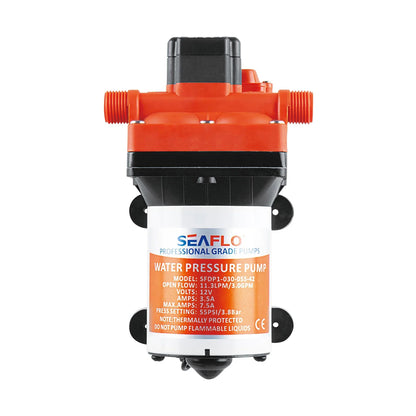 Seaflo Water 42 Series 12V Diaphragm Pump, 55 PSI | 4Boats