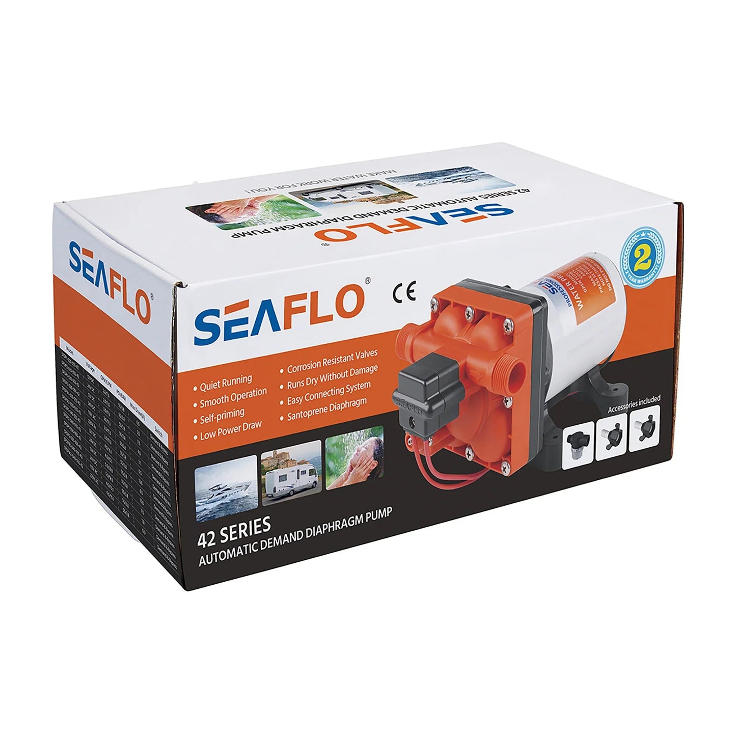 Seaflo Water 42 Series Pump 24V 5.0 LPM | 4Boats