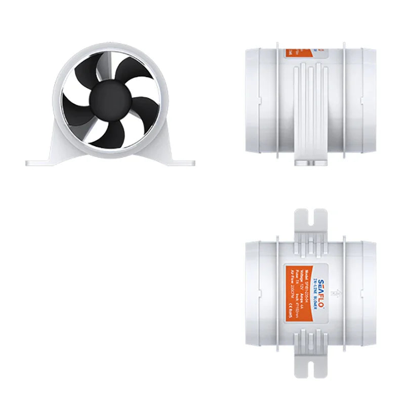 Seaflo In-Line 04 Series 102 mm (4 in) Blower | 4Boats