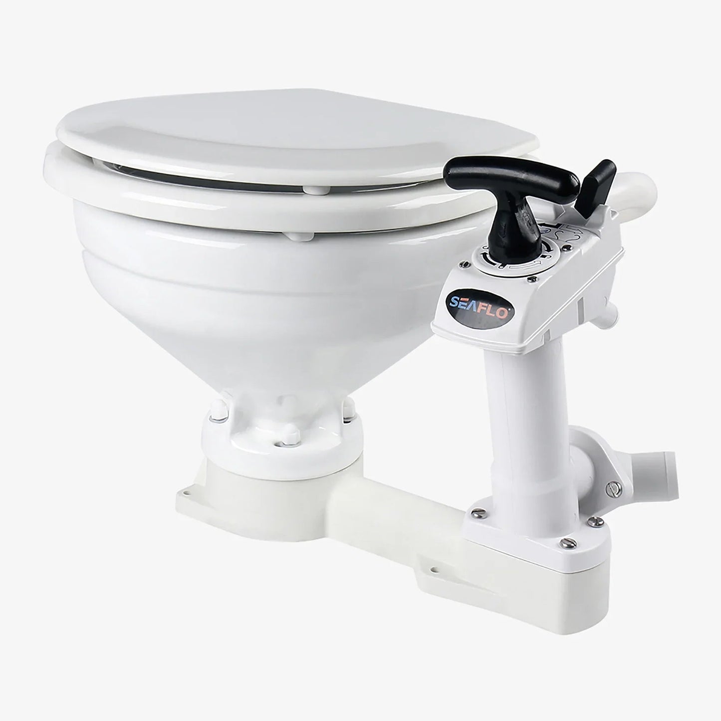 Seaflo Manual Marine Toilet - Compact | 4Boats