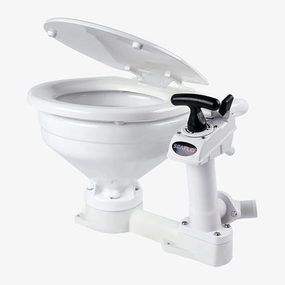 Seaflo Manual Marine Toilet - Compact | 4Boats