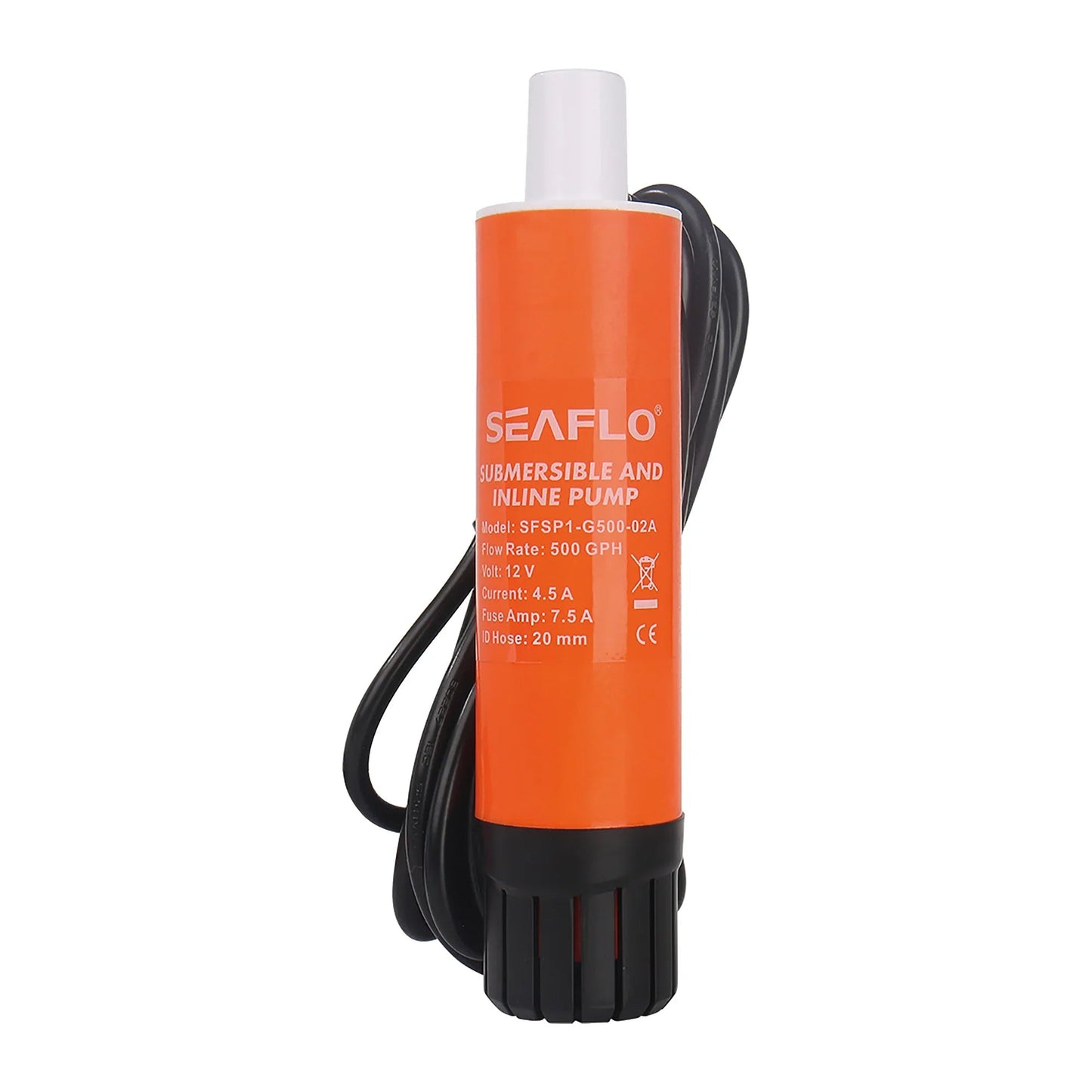 Seaflo  Submersible 12V 500 GPH (1892 | 4Boats