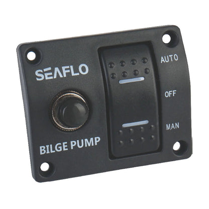 Seaflo  Bilge Fused Switch Panel - 12V & 24V | 4Boats