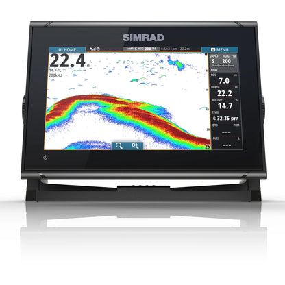 Simrad MFD - GO 9 in XSR + Med/Hi/Downscan Transducer