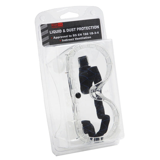 Safety Goggles Indirect-Vent – EN 166 Polycarbonate Lens | 4Boats