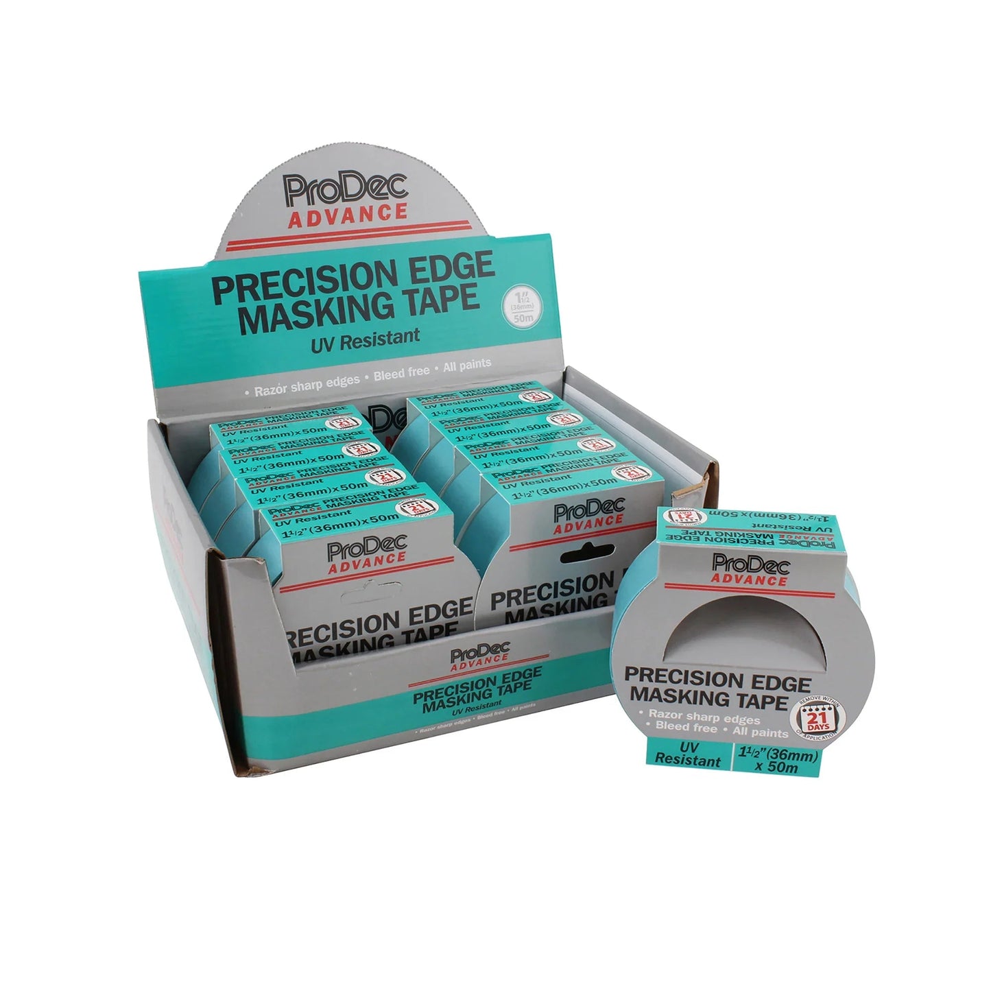 Masking Tape Painter's Tape UV-Resistant 36 mm x 50 m | 4Boats