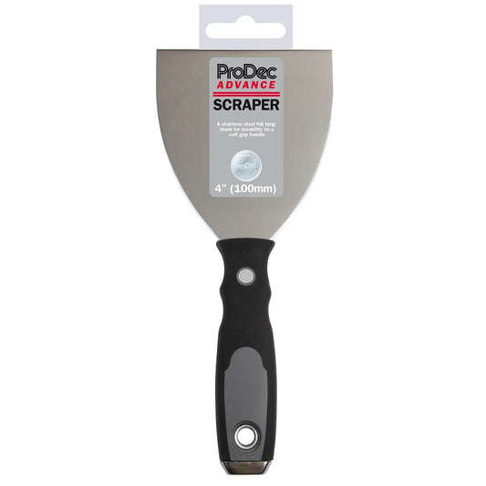 Duragrip 4 in (10 cm) Stainless Steel Scraper | 4Boats