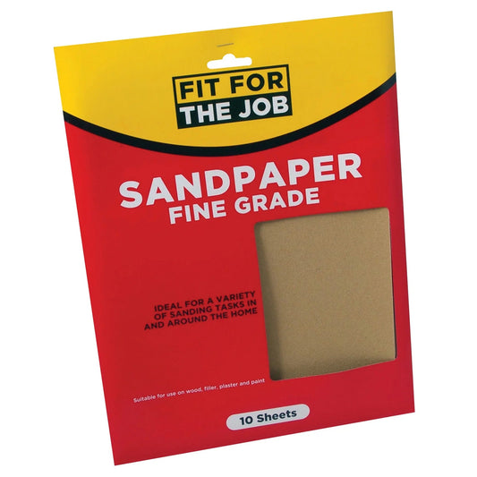 FFJ Sandpaper FFJ Fine Sandpaper (10 Pack) 230 × 280 mm | 4Boats