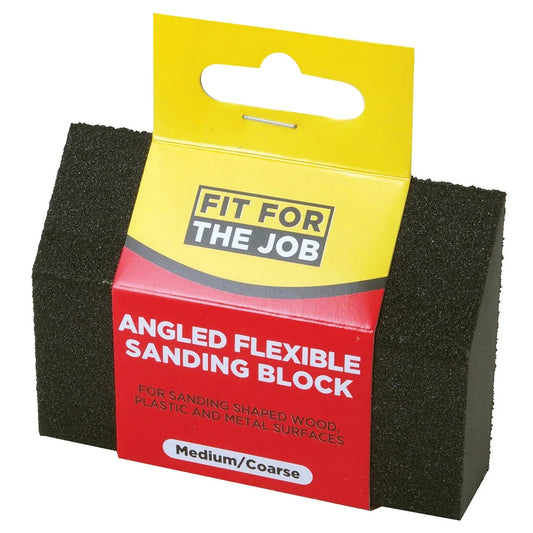 Sanding Block - Angled Flexible, Medium/Coarse | 4Boats