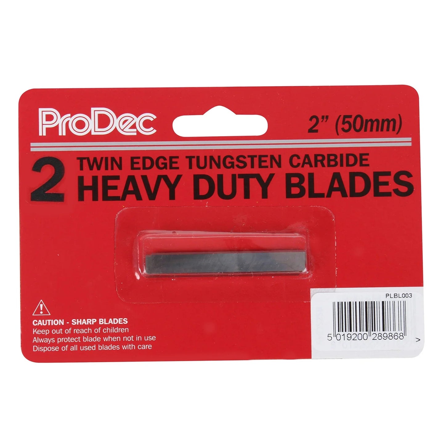 50 mm Heavy Duty Twin Edge Blades — 2 Pack | 4Boats