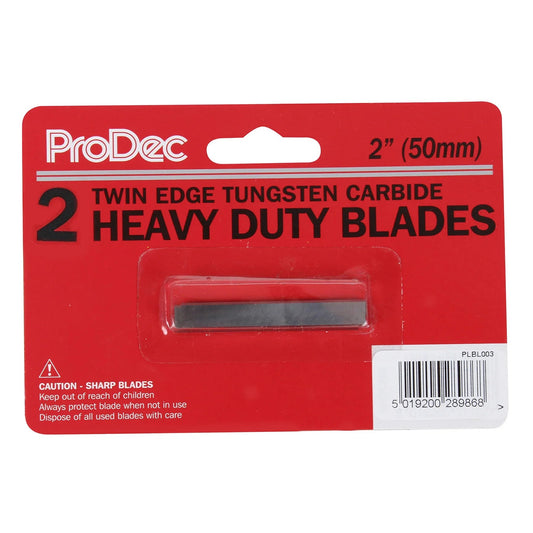 50 mm Heavy Duty Twin Edge Blades — 2 Pack | 4Boats