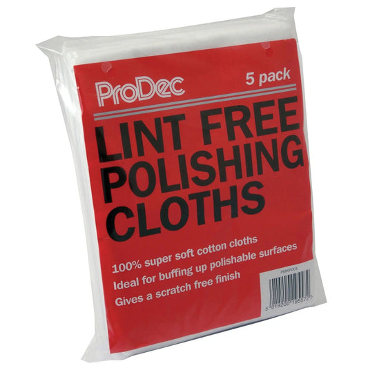 Lint Free Polishing Cloths 5 Pack | 4Boats