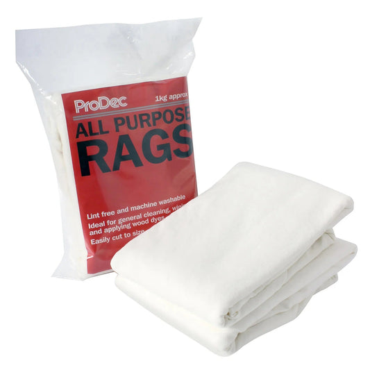 ProDec All-Purpose Rags 1 kg Bag — Lint-Free Wiping Cloths | 4Boats