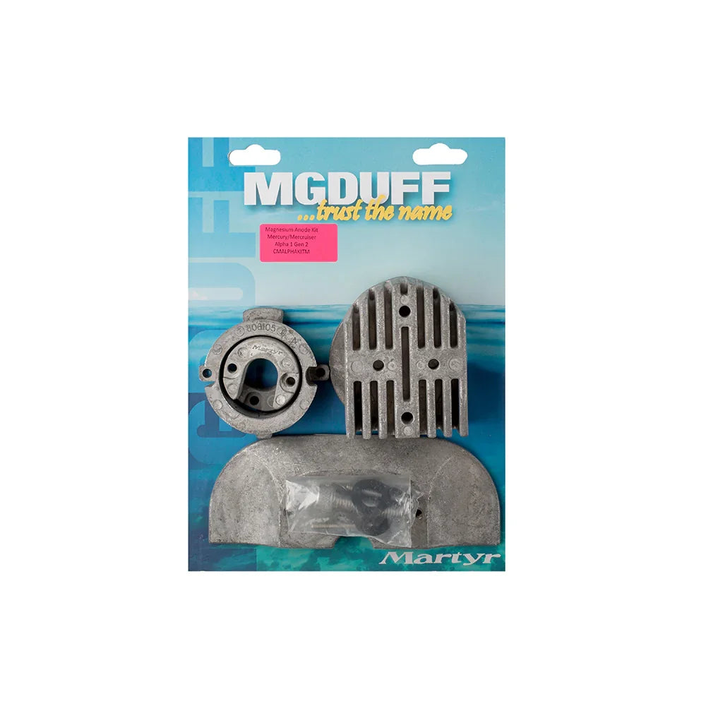 Duff Mercruiser Alpha Magnesium Anode Kit CMALPHAKITM | 4Boats