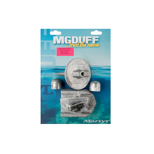 Duff CMALPHAKITM1 Alpha 1 Gen 1 Magnesium Anode Kit | 4Boats