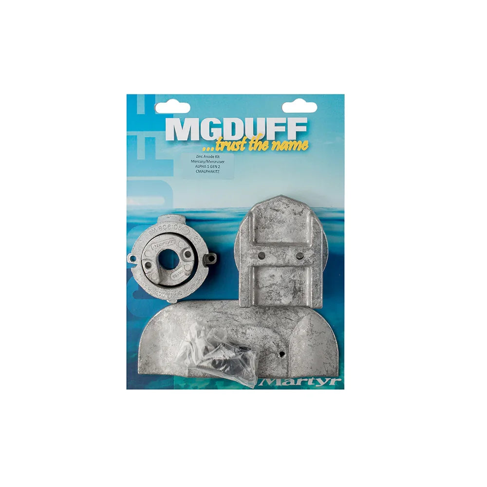 Duff CMALPHAKITZ MerCruiser Alpha One Gen II Anode Kit | 4Boats