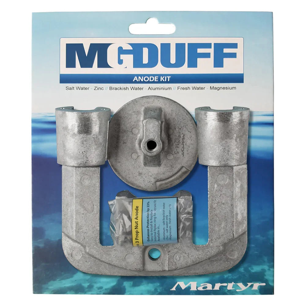 Duff MerCruiser Bravo 2 & 3 Magnesium Anode Kit | 4Boats