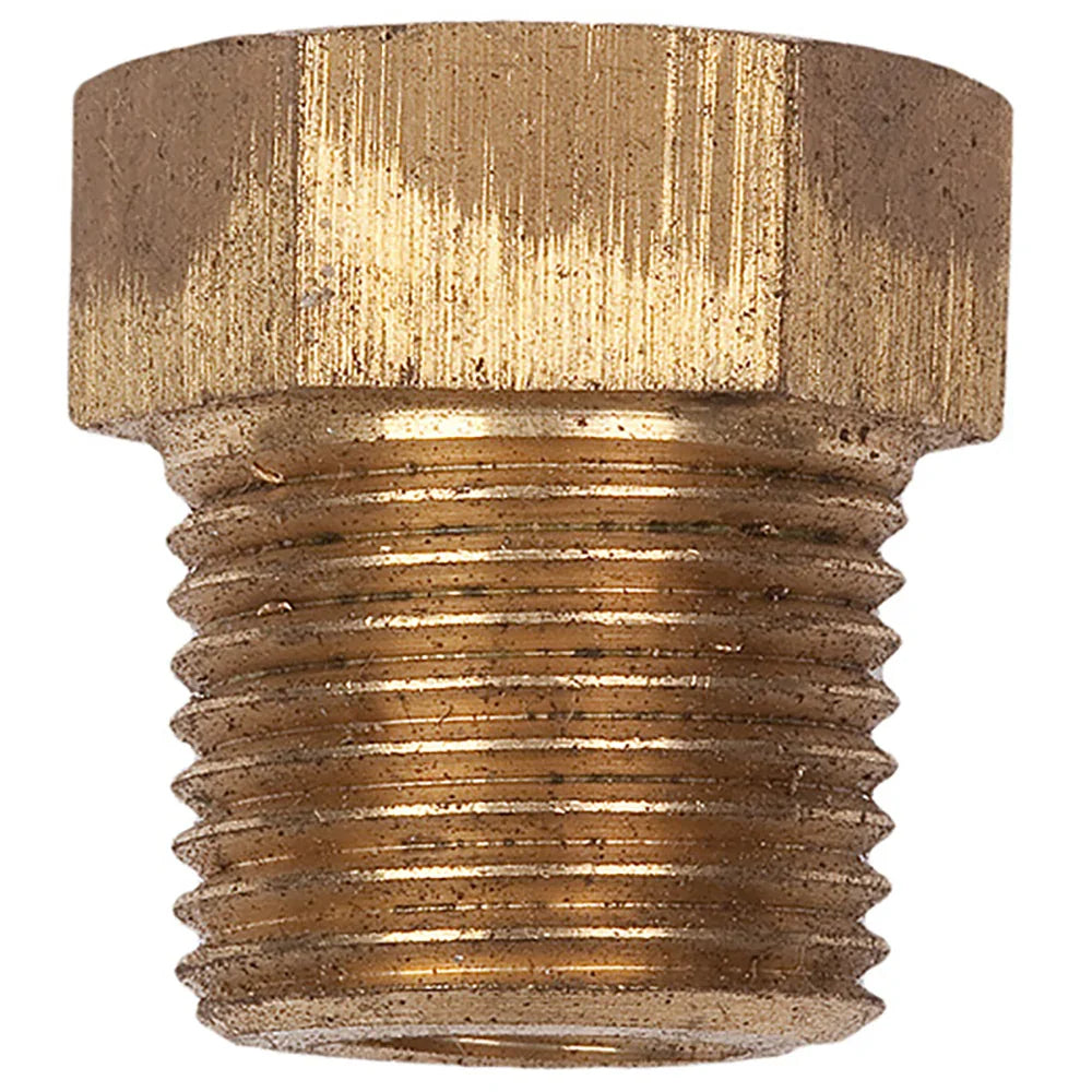Duff PP375B Zinc-Brass Plug — 9.5 mm (3/8 in) NPT | 4Boats
