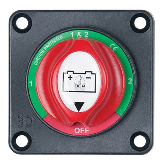 BEP Battery Battery Battery Selector Switch Panel Mount 1-2-Both-Off 4