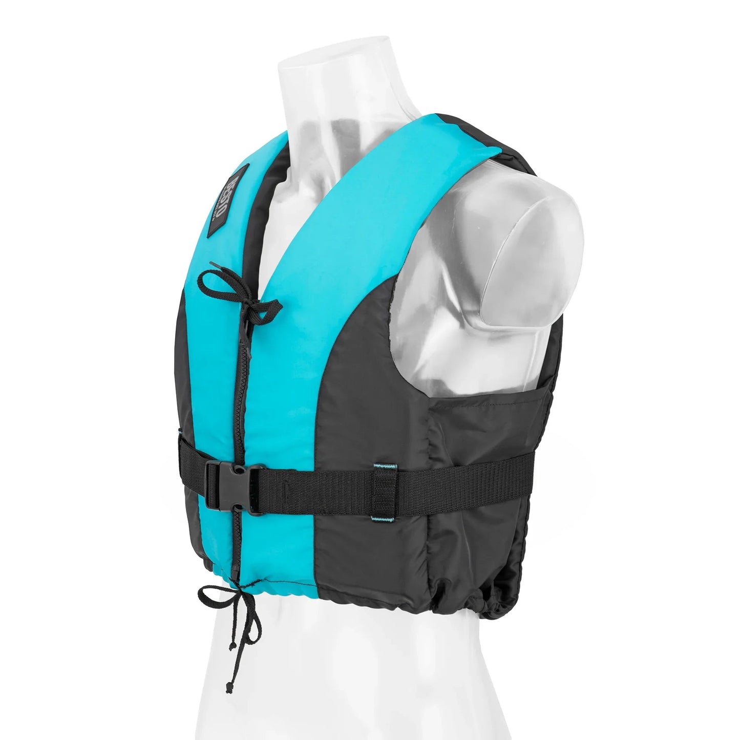 Besto Dinghy Dinghy Dinghy Zip Aqua/Black 50N XS Buoyancy Aid | 4Boats