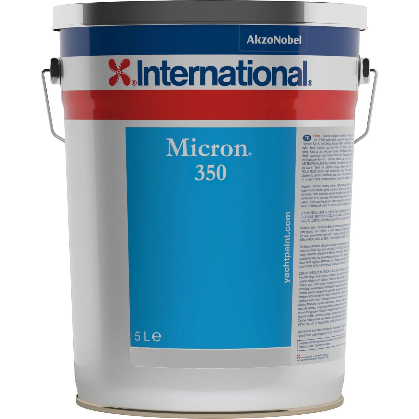 Paints International Micron® 350 Antifouling Dover White 5 L | 4Boats