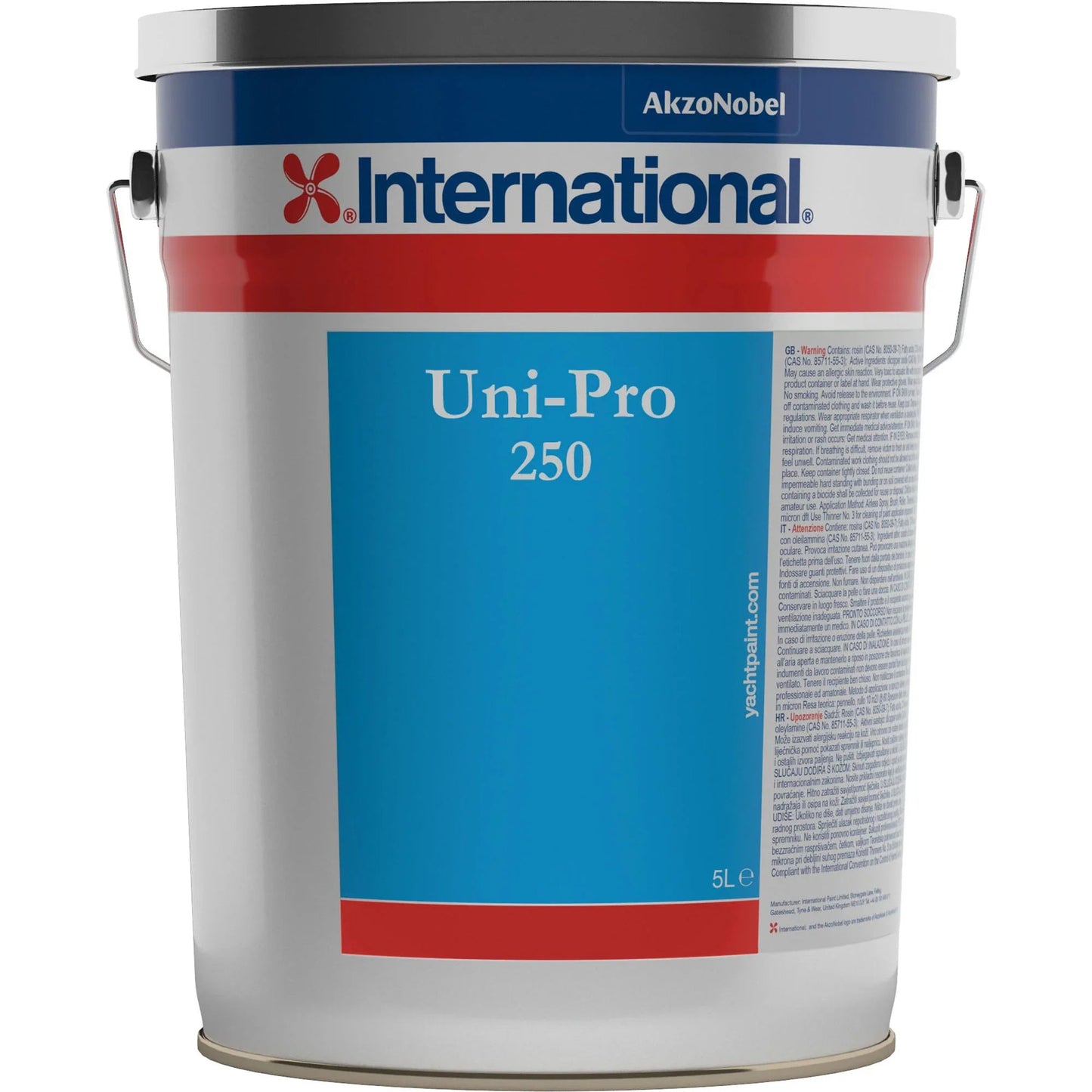 Paints Barrus Uni Pro 250 Antifouling Paint Red 5 Litre | 4Boats