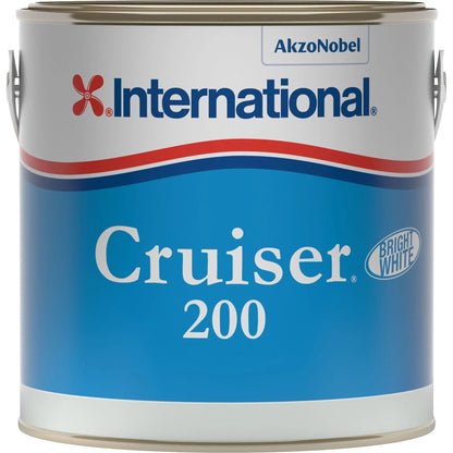Paints International Cruiser 200 Antifouling, White, 2.5 L | 4Boats