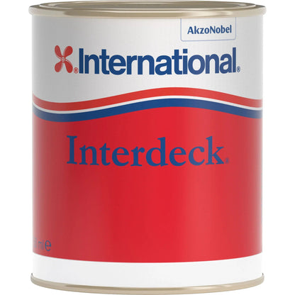 Paints Interdeck White 001 (YJB000) 750 ml – Non‑Slip Deck Pa | 4Boats