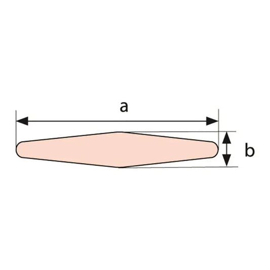 Talamex Sail Sail Sail Batten 40 × 5 mm 2 m | 4Boats