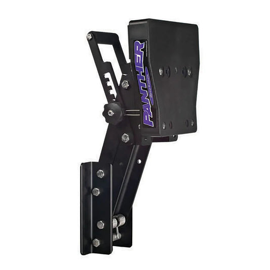 Panther Black Black Black Anodised Auxiliary Engine Bracket | 4Boats