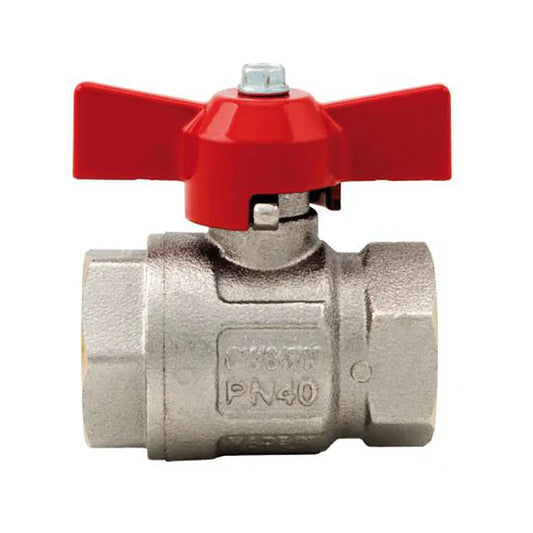 BlueGee Nickel 1 in Female/Female Tee Ball Valve | 4Boats