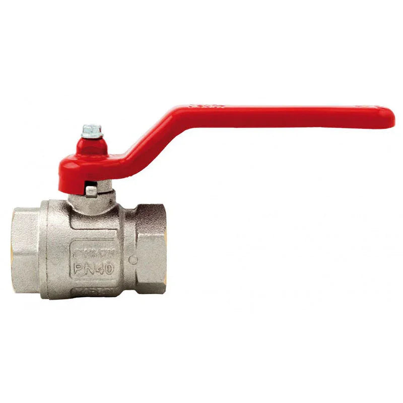 BlueGee Nickel 15 mm (1/2 in) Female/Female Lever Ball Valve | 4Boats
