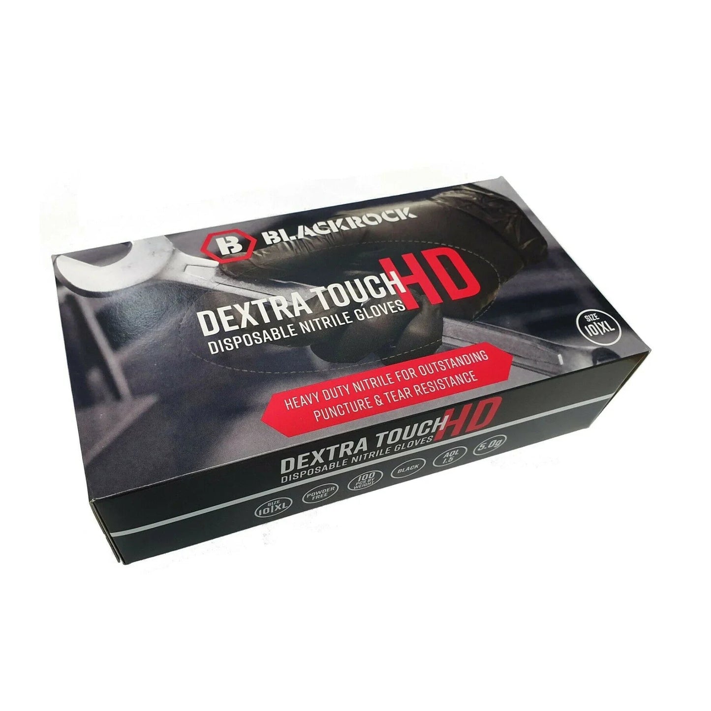 Heavy-Duty Powder-Free Nitrile Gloves Large | 4Boats