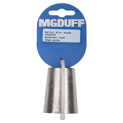 Duff CMAN230 Propeller Zinc Anode for Beneteau/Jeanneau — 30 mm