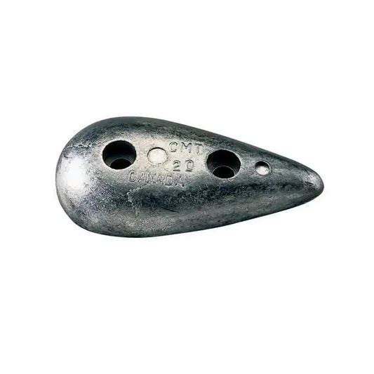 Duff CMT20 Zinc Hull Anode | Zinc Sacrificial Anode | 4Boats