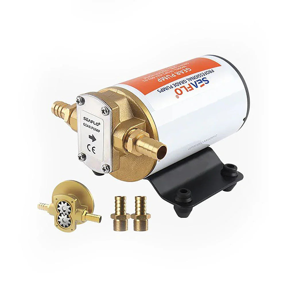 Seaflo Oil Gear Pump 12V 12.0 LPM (3.2 GPM) | 4Boats
