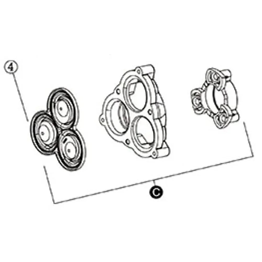 Seaflo Diaphragm 33 Series Assembly 10.6 L/min (2.
