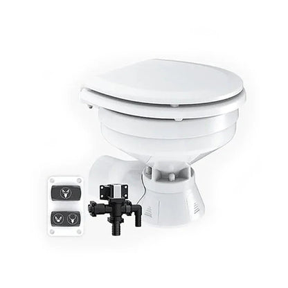 Seaflo Quiet Freshwater Electric Toilet 24V Compa | 4Boats