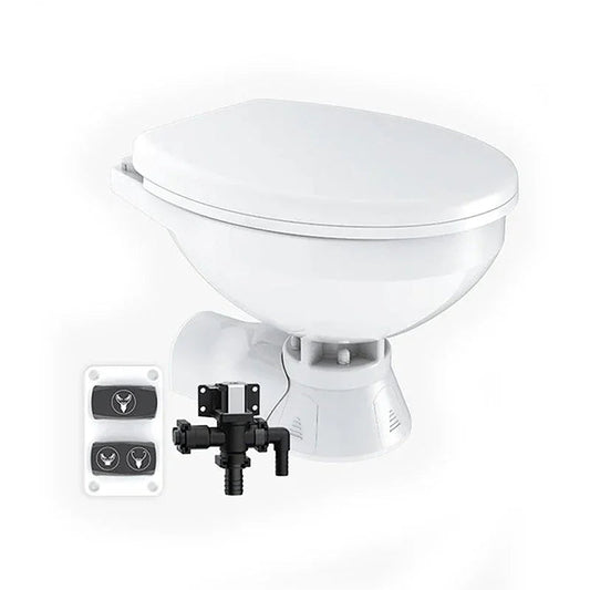 Seaflo Quiet Freshwater Electric Toilet 12V Regul | 4Boats