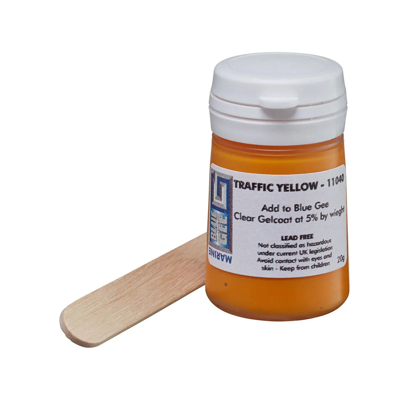 Gee Traffic Yellow Pigment 20 g | 4Boats