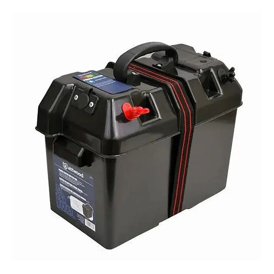 Attwood Boat Boat Boat Battery Box with LED Indicator | 4Boats