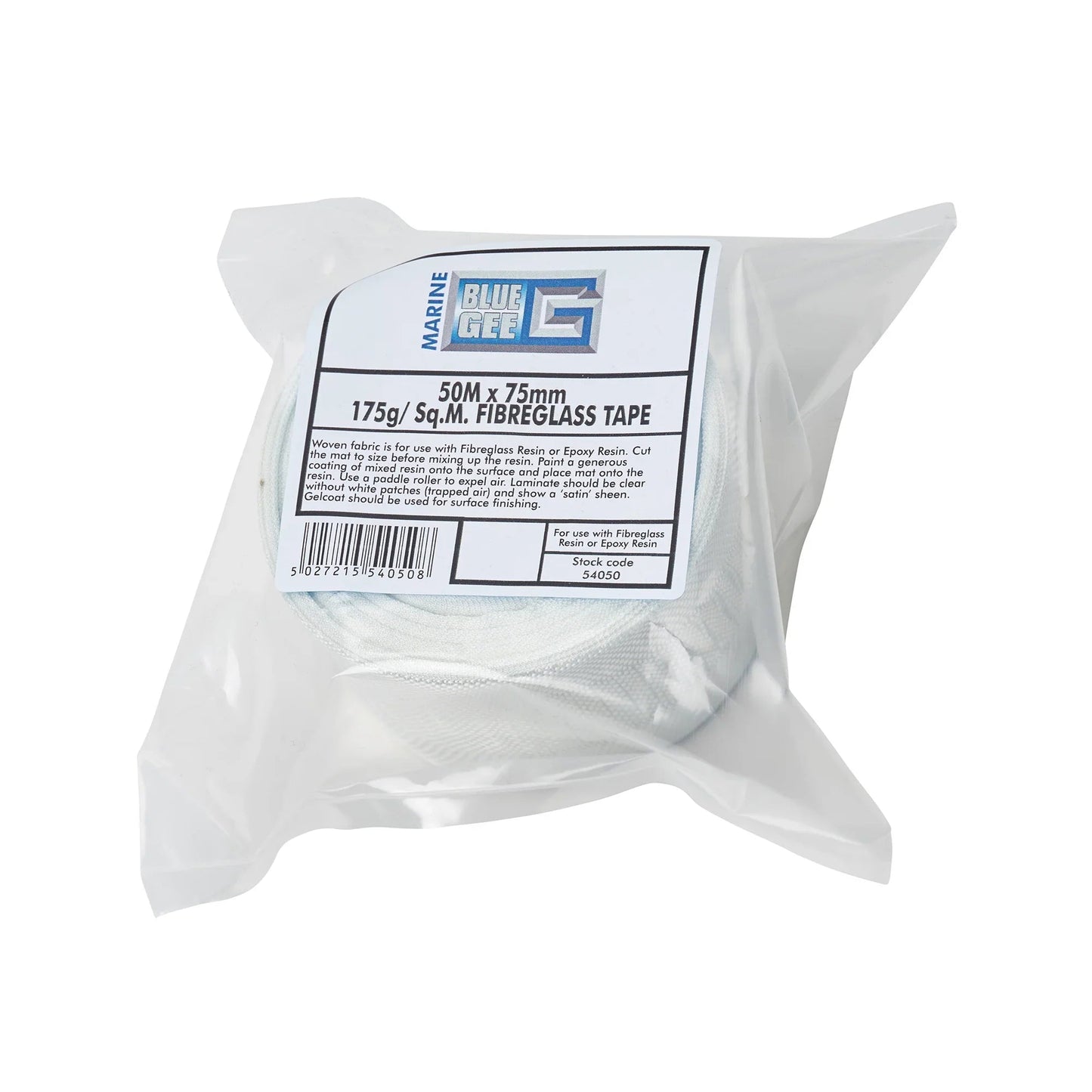 Gee Woven Glass Tape 175 g/m² 75 mm x 50 m | 4Boats