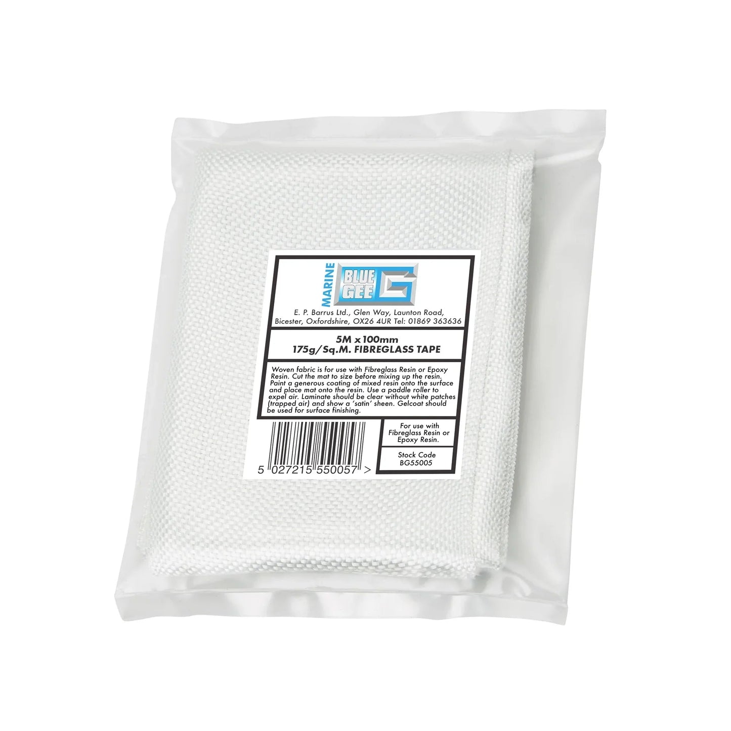 Gee Woven Glass Tape 175 g/m², 100 mm x 5 m | 4Boats