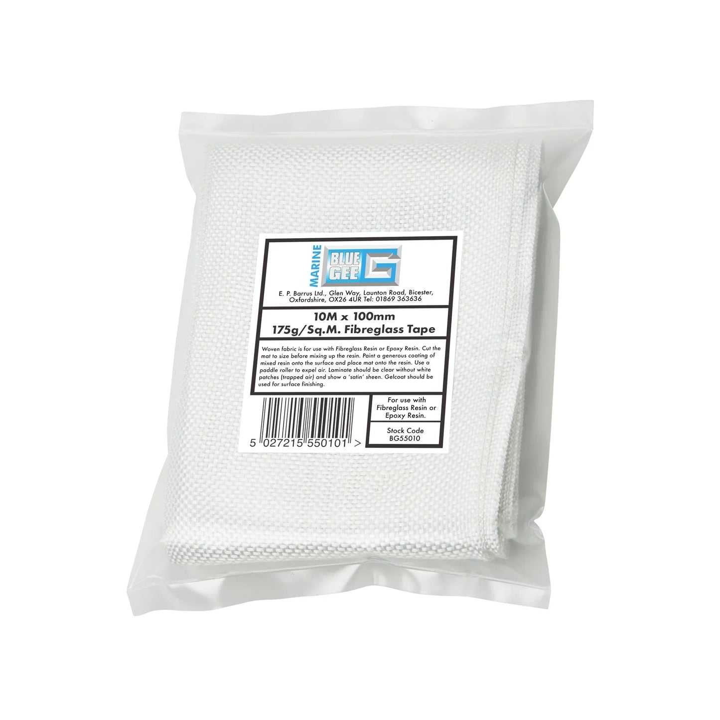 Gee Woven Glass Tape 175 g/m² 10 mm x 10 m | 4Boats